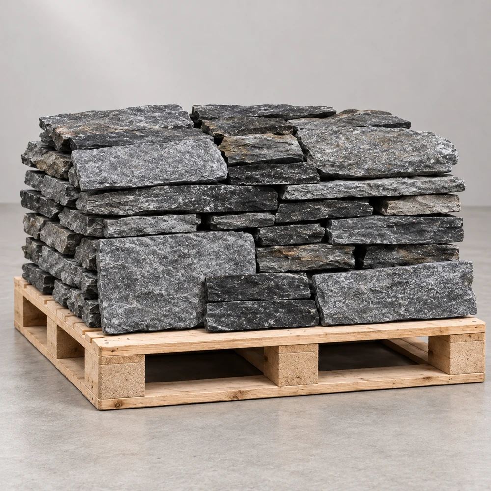 Charcoal Ledge pallet illustration